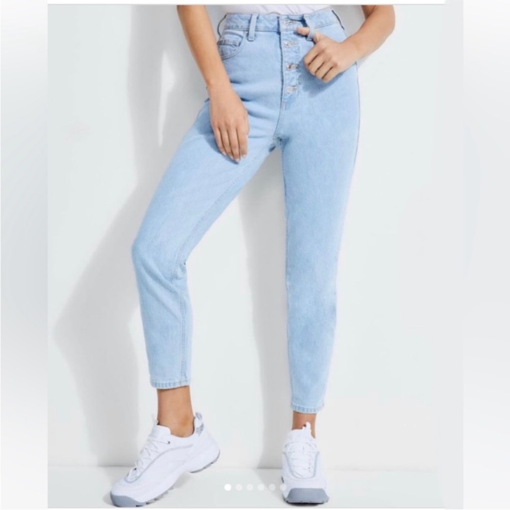Guess 90’s skinny jeans light wash